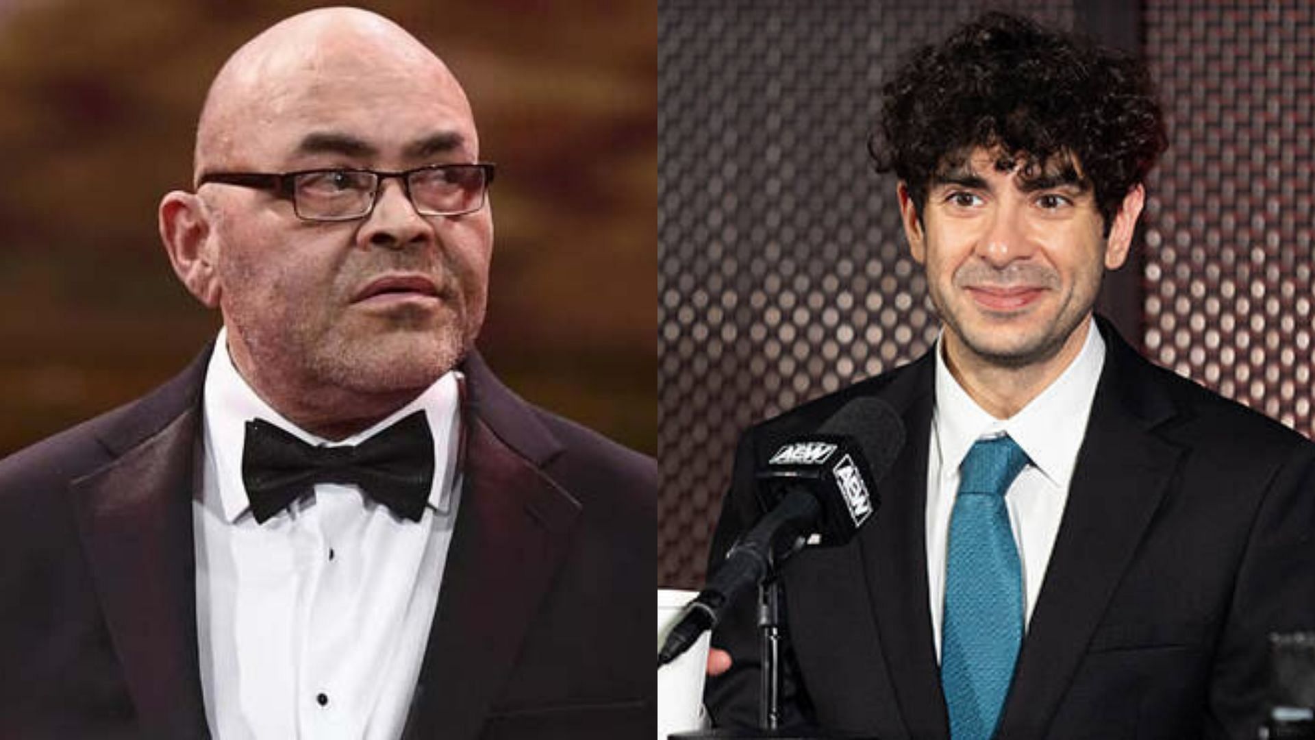 Konnan(left); Tony Khan(right)