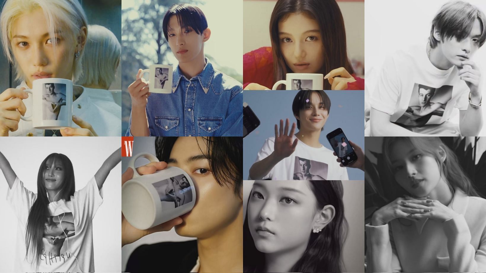 K-pop idols star for W Korea