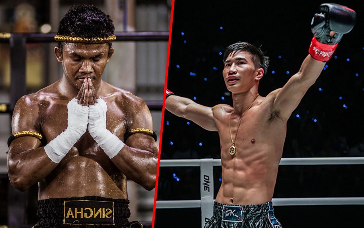 Buakaw (Left) is a big admirer of Tawanchai (Right)