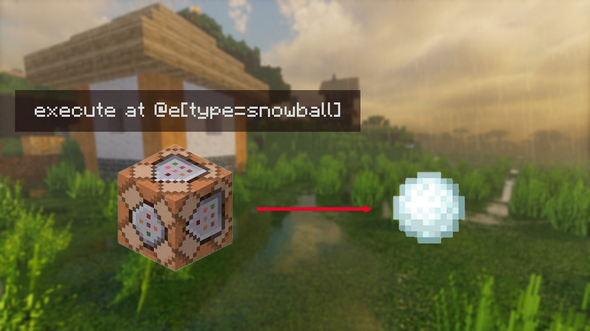 Modify the physics and behavior of the items in the game using command blocks (Image via Mojang)