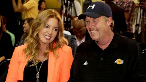 Jeanie Buss and Jimmy Buss