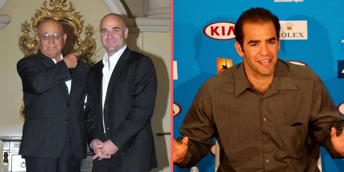 Pete Sampras recalls his first hard-court meeting with Andre Agassi