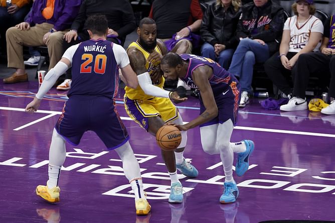 "Bron always owns KD": Fans mercilessly mock Kevin Durant despite dropping 38 as he loses another game vs LeBron James