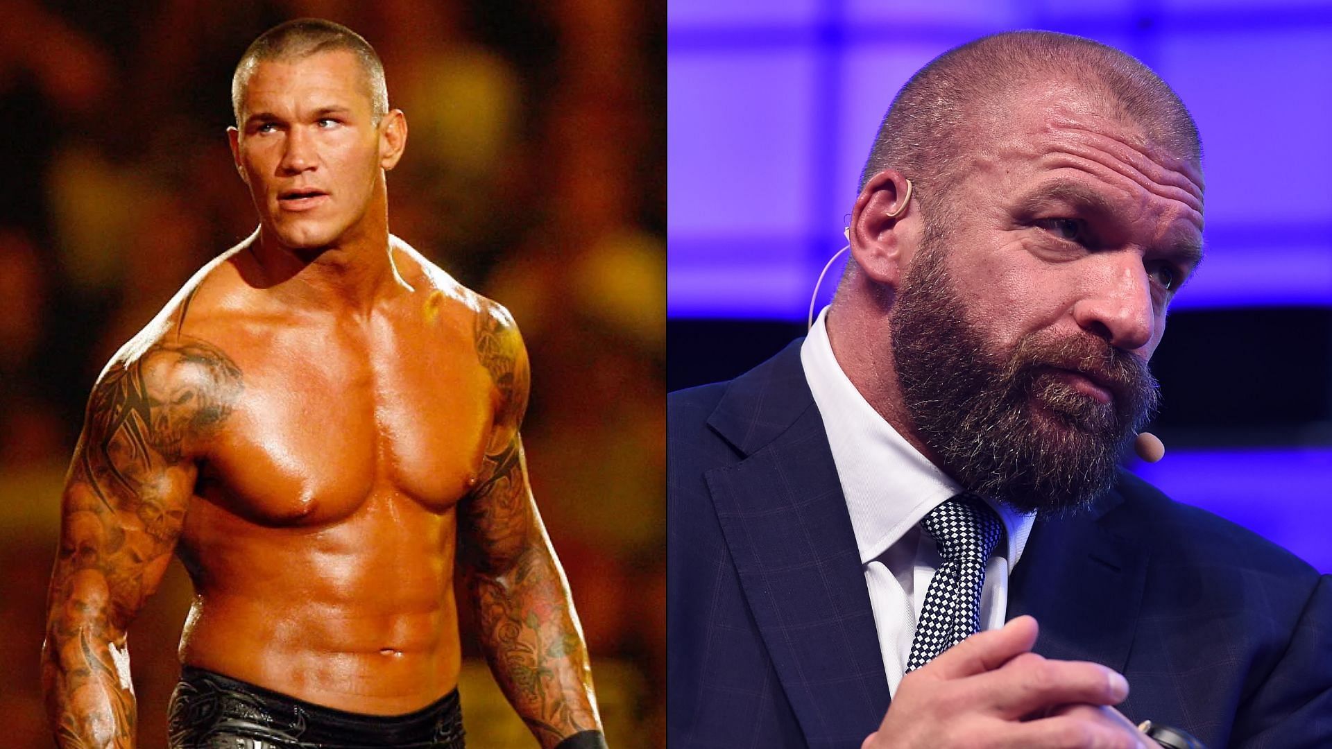 What were Randy Orton and Triple H roles in this week