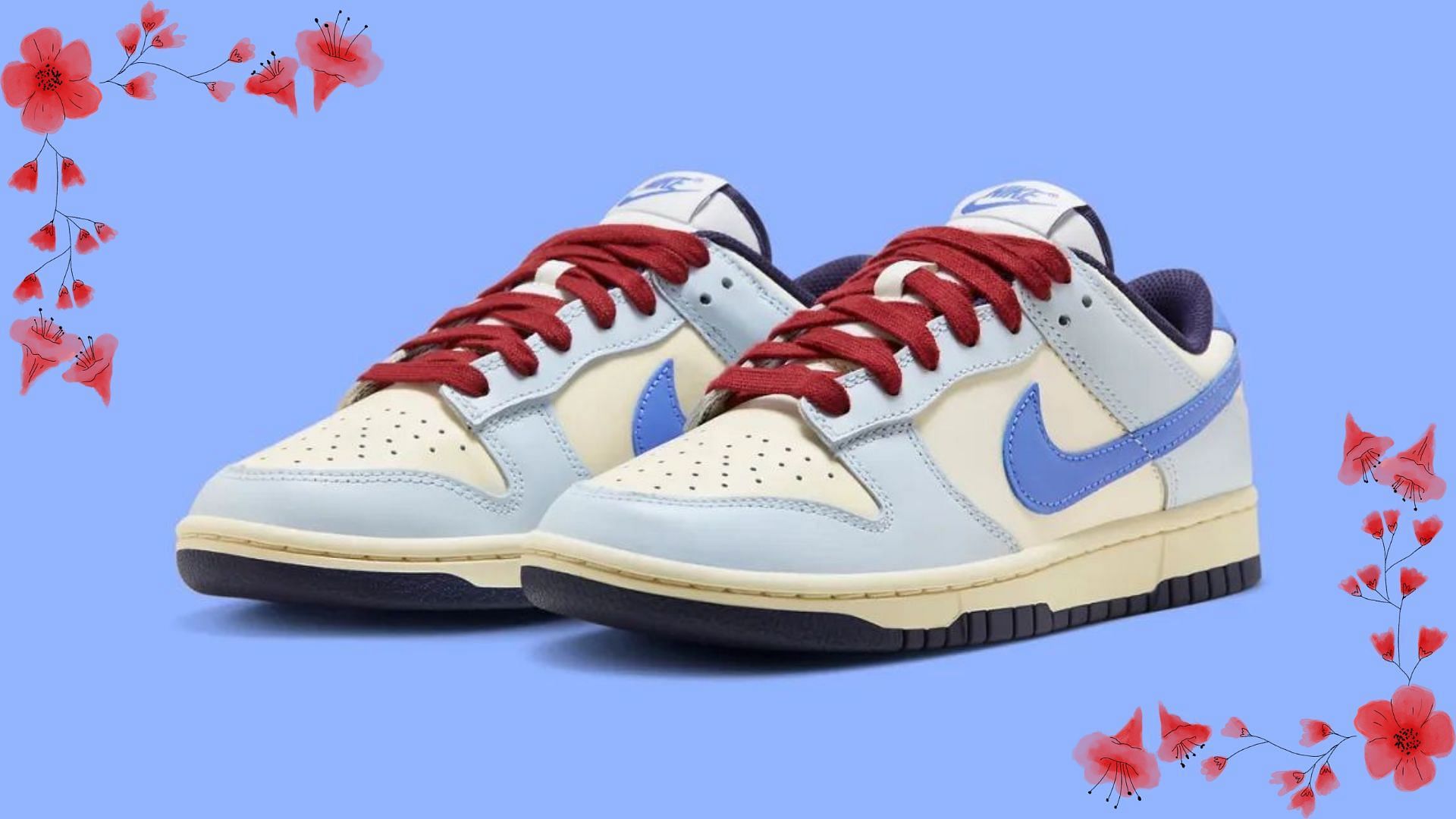 Nike Dunk Low &quot;From Nike to You&quot; University Blue colorway (Image via Nike)