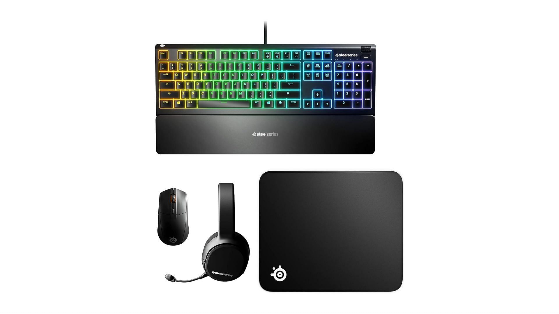 The SteelSeries Ultimate Gaming bundle (Image via Amazon)