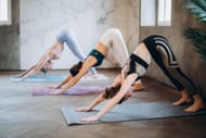 Downward facing dog. (Image credits: Pexels/ Elina Fairytale)