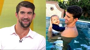 “He got the shoulder flexibility like dad does” - When Michael Phelps talked about son Boomer’s swimming abilities