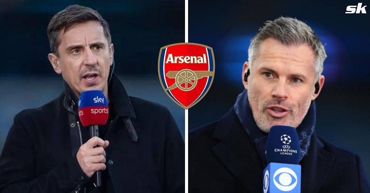 Jamie Carragher dismisses Gary Neville theory on Arsenal star as &lsquo;nonsense&rsquo; after win over Brentford