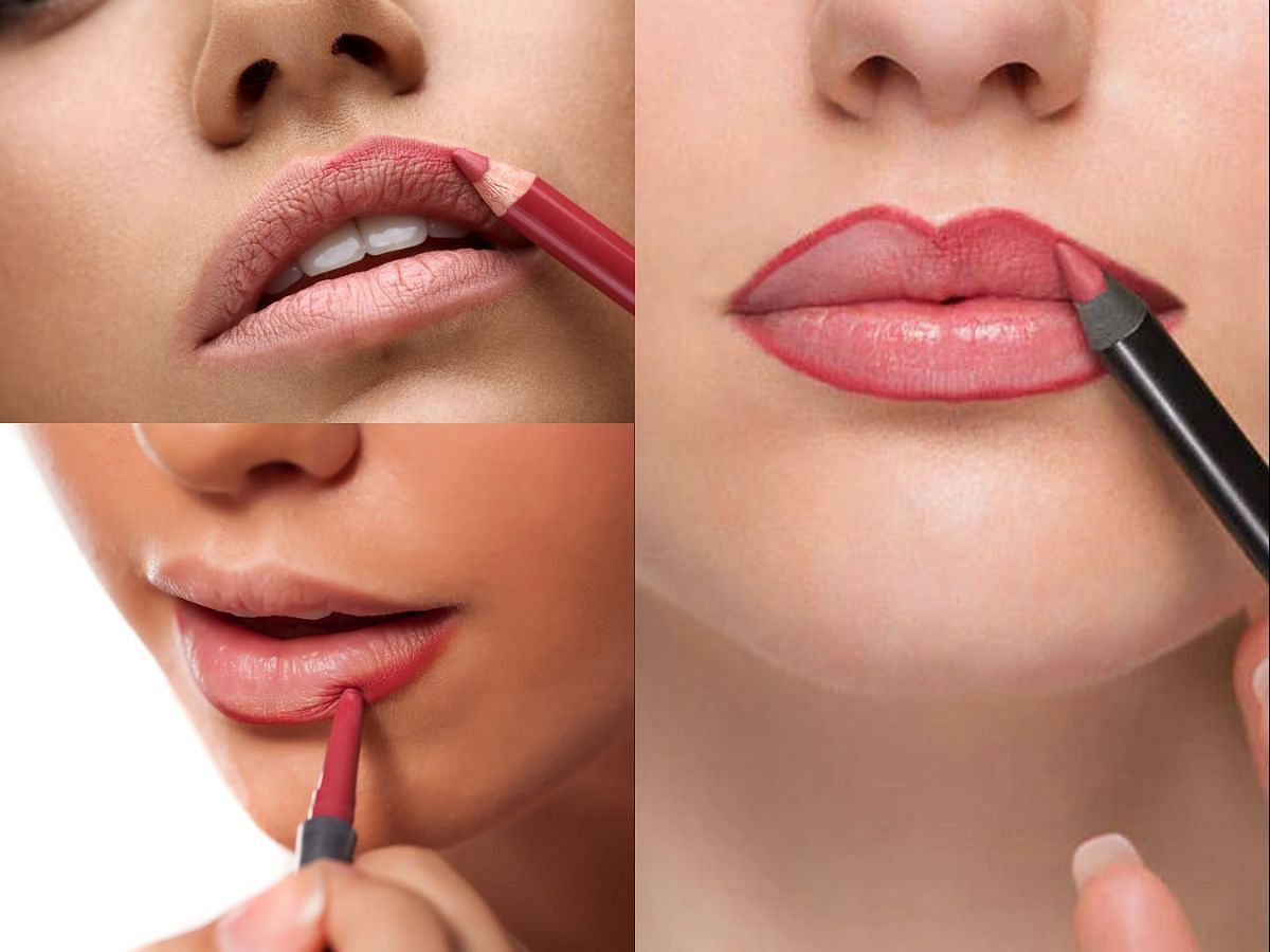 Tips to apply lip liner to get perfectly defined lips (Image via Sportskeeda)