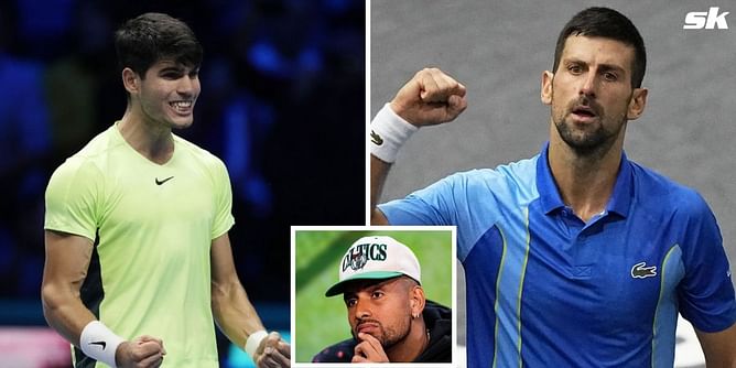 Nick Kyrgios: "I think Carlos Alcaraz is doing enough for that age, Novak Djokovic is obviously superhuman"