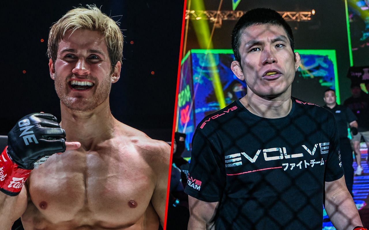 Sage Northcutt and Shinya Aoki - Photo by ONE Championship