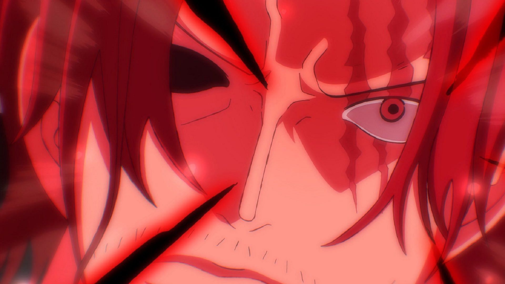Very few characters can fight on equal grounds with Shanks (Image via Toei Animation, One Piece)