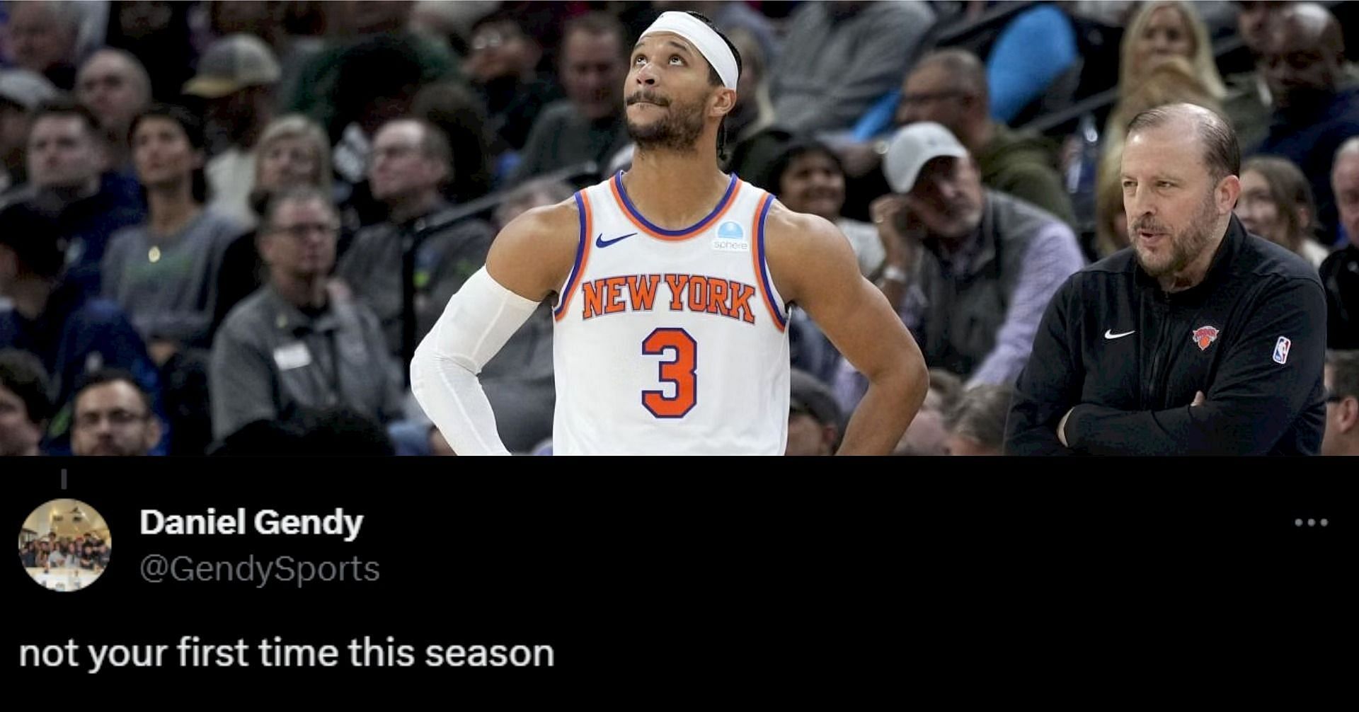 Knicks fans slyly roast Josh Hart&rsquo;s 3-pt shooting after he goes 0-6 on NFL parlays