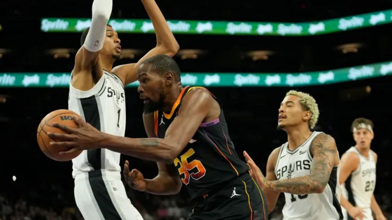 Victor Wembanyama and the San Antonio Spurs pulled off a stunning come-from-behind win over Kevin Durant and the Phoenix Suns.