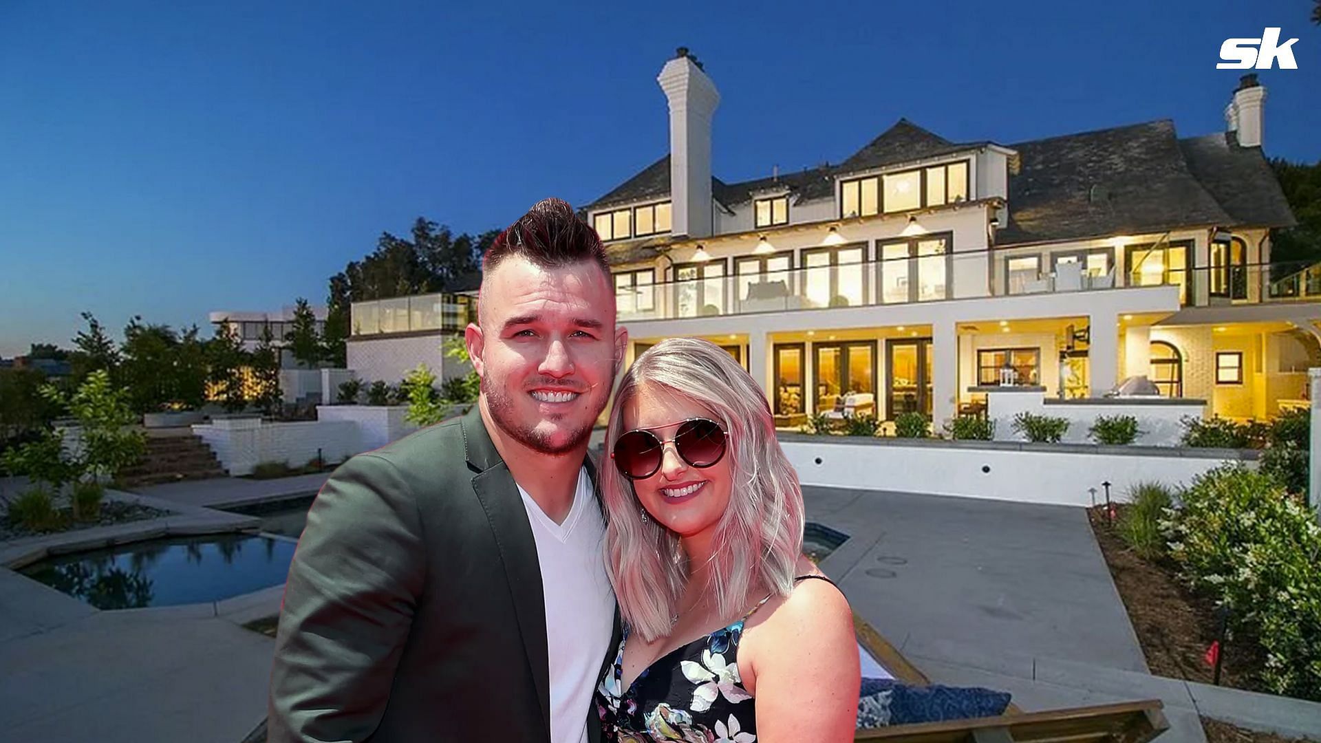Mike Trout owns a lavish mansion in California.