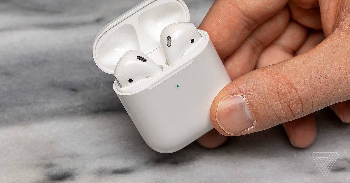 Apple AirPods (2nd generation) (Image via Verge)