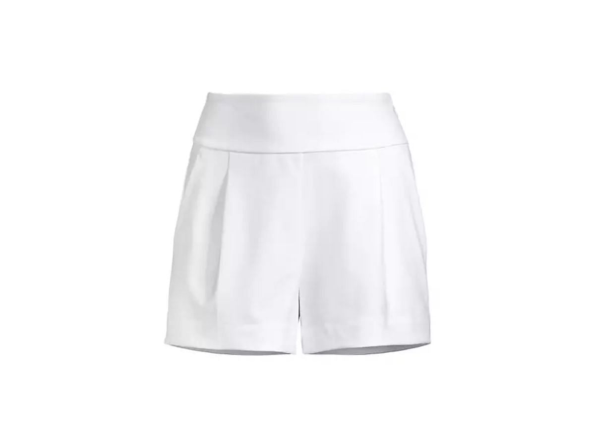 The Greyson Lyra high-rise shorts (Image via Saks Fifth Avenue)