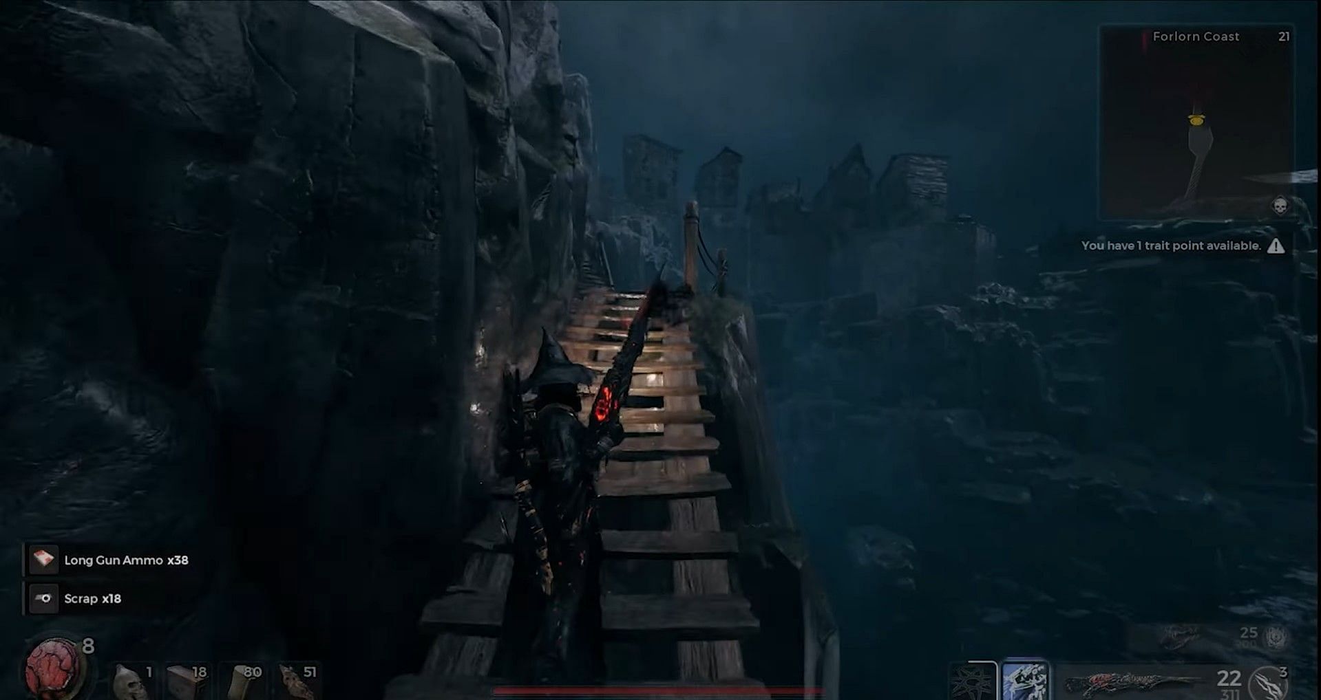 Stairs to the Palace in Remnant 2 (Image via Gunfire Games)