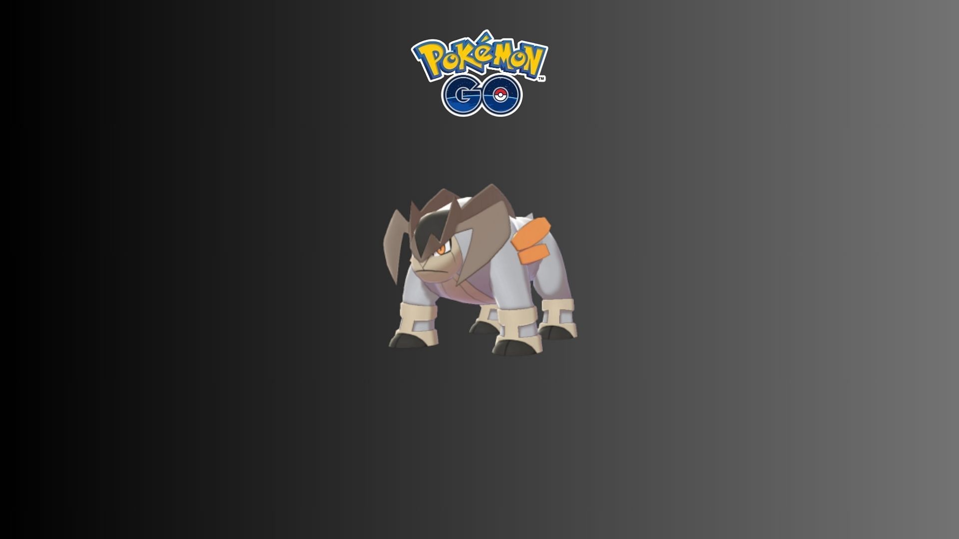 Terrakion as it appears in the mobile game. (Image via Niantic/Serebii)