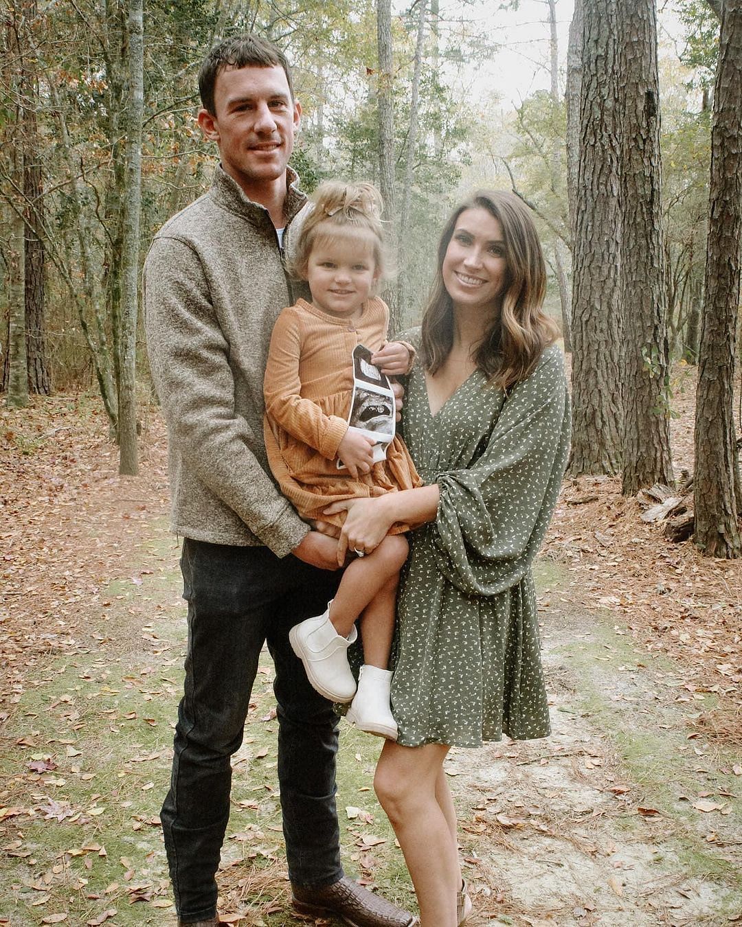 Chris Bassitt with his wife Jessica and daughter. Source: Chris Bassitt&rsquo;s official Instagram handle @cbass419