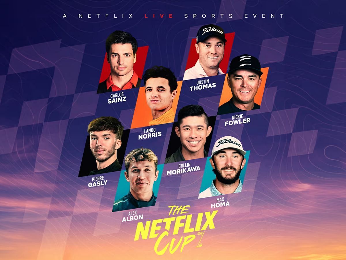 The tournament is relayed exclusively on Netflix across all devices (Image via PGA)