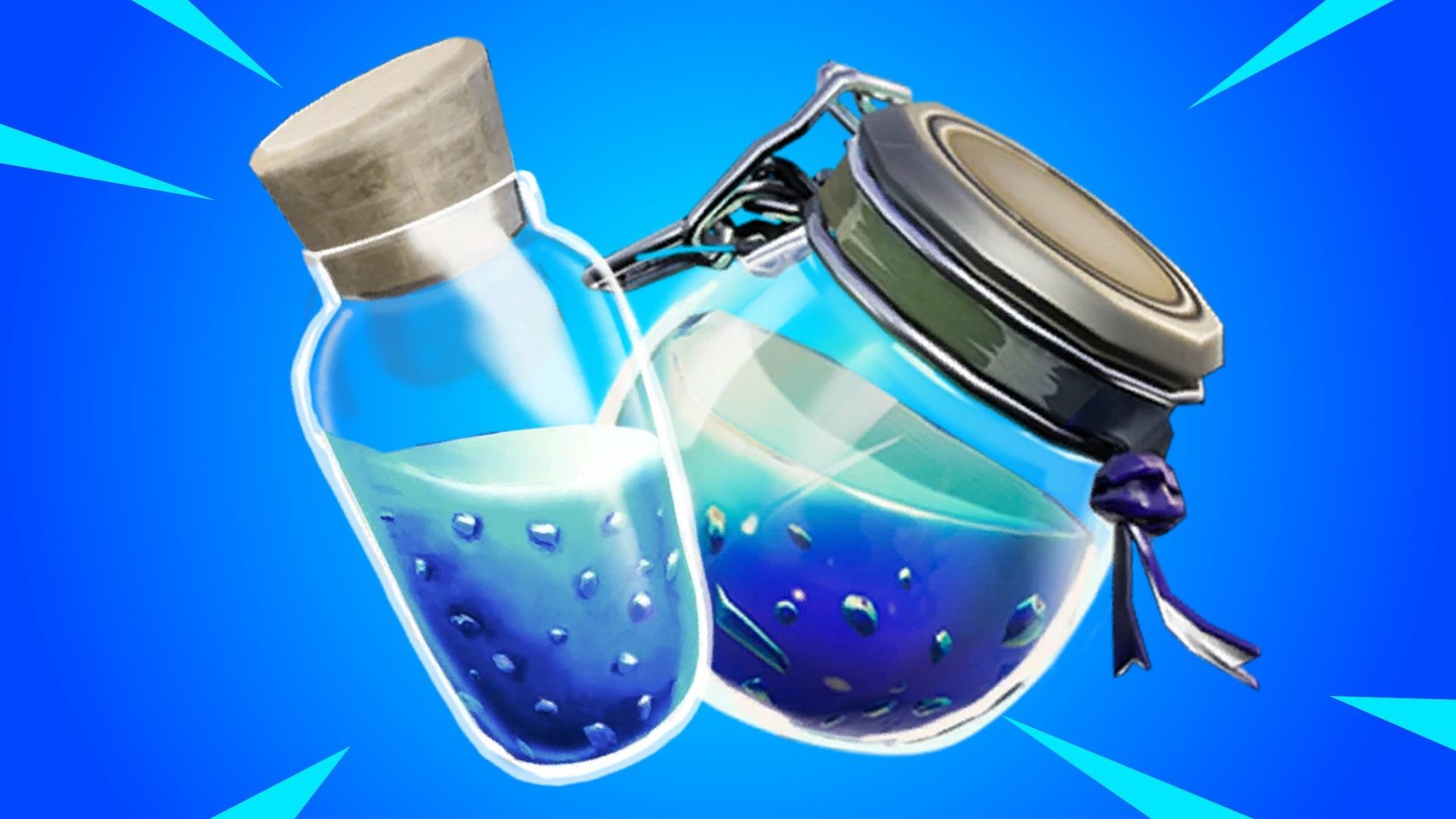 Small Shield Potion and Big Shield Potion (Image via Epic Games)