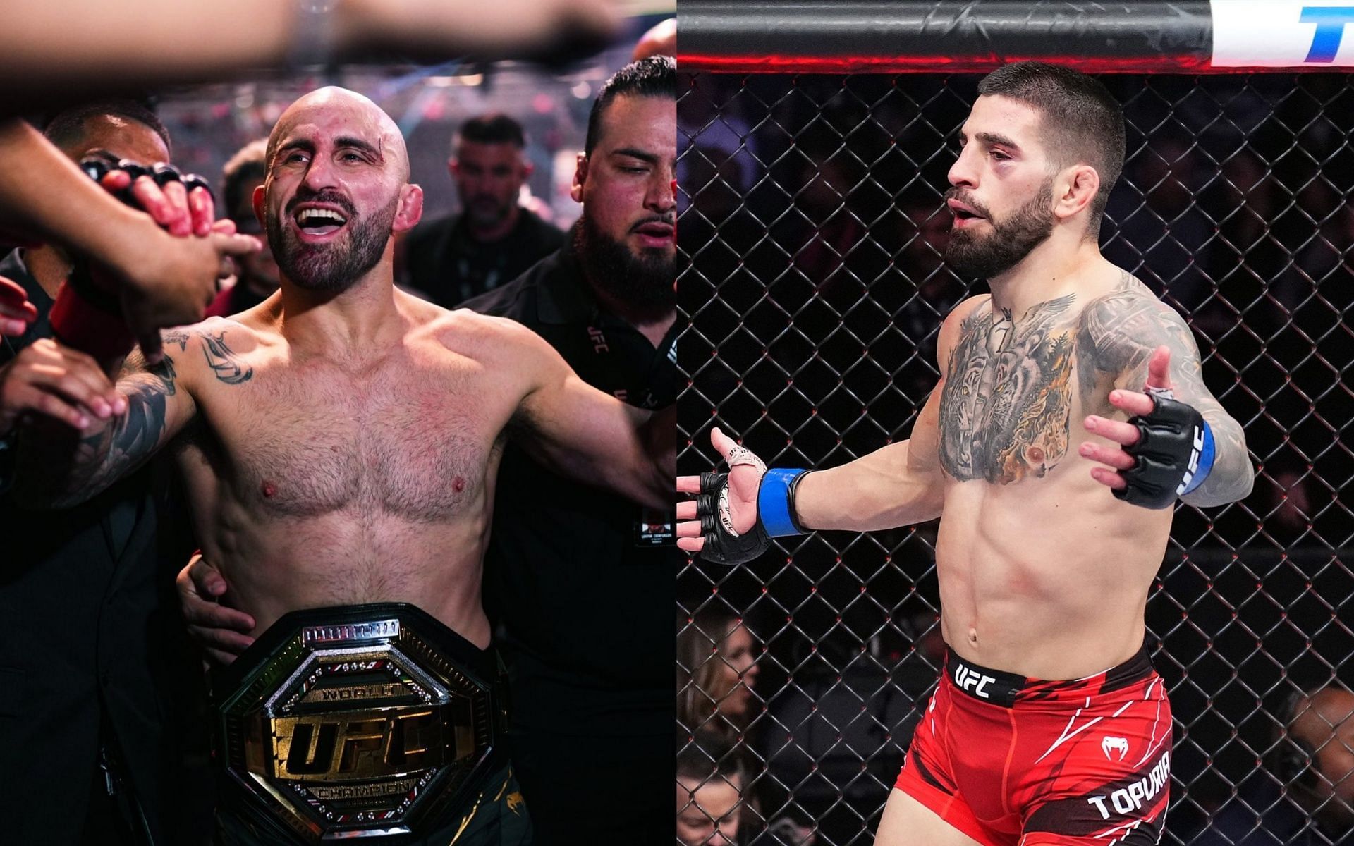 Alexander Volkanovski Vs. Ilia Topuria: UFC 297: Date, Announced Fights ...