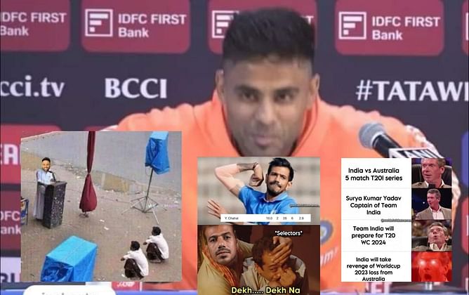"Sher phir ready hai"- Top 10 funny memes ahead of T20I series between India and Australia