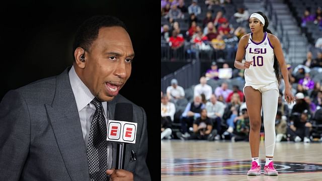 Stephen A. Smith has blunt reaction to rumors about Angel Reese's unavailability as LSU star misses 2 games in a row: “Bullsh*t*"