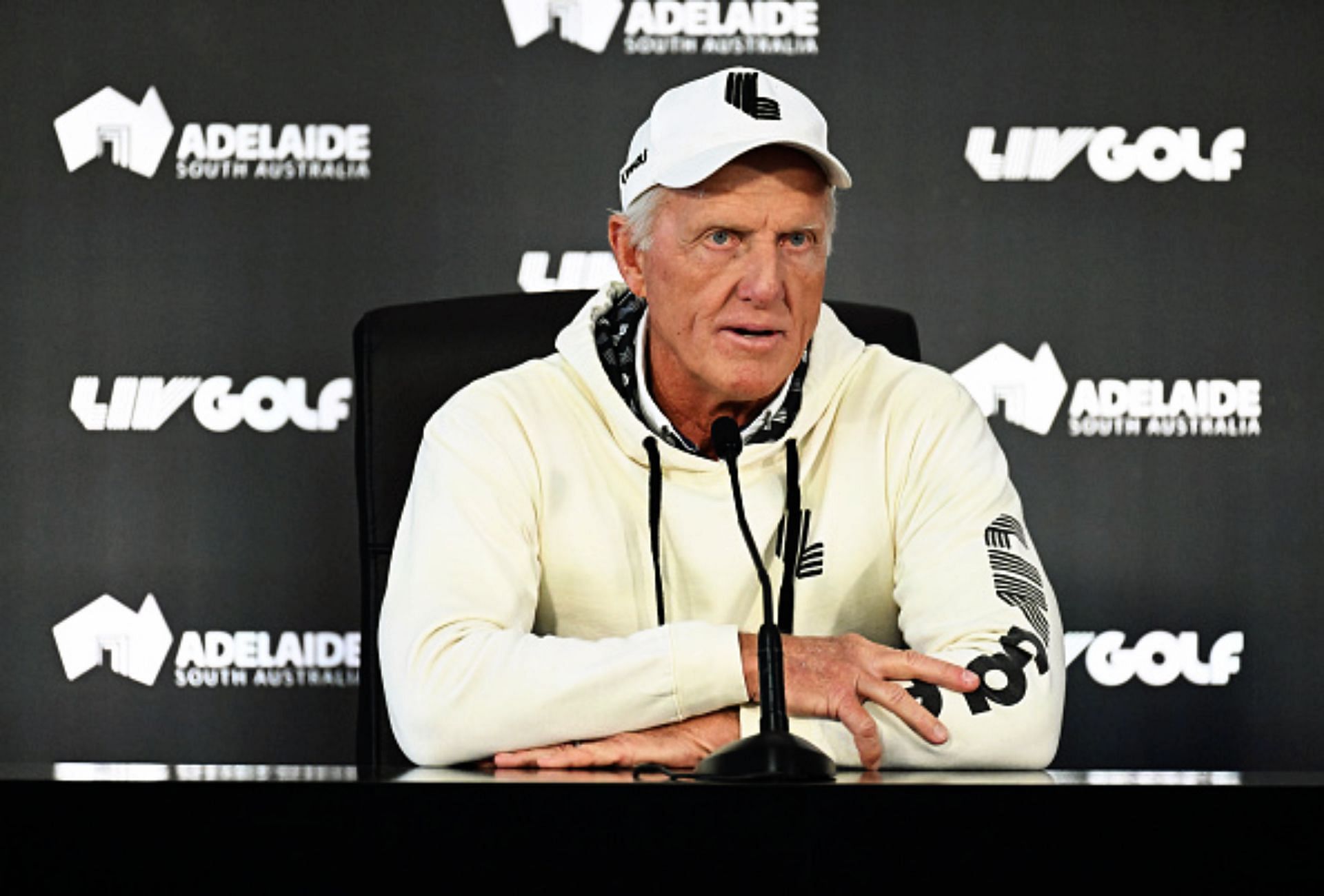 Greg Norman (Image via Getty).