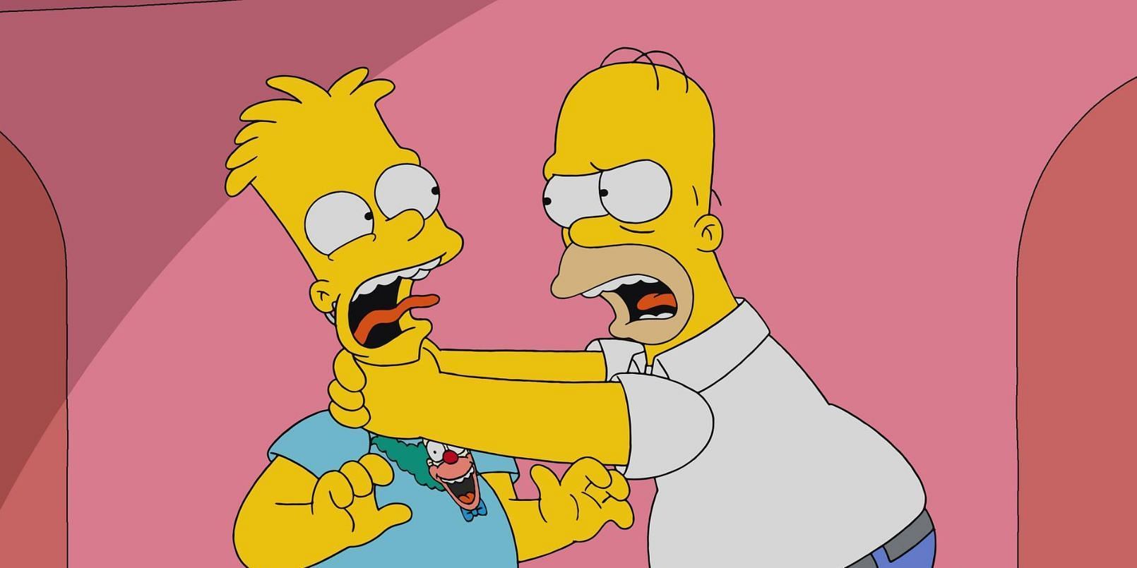 The Simpson why did homer stop choking Bart