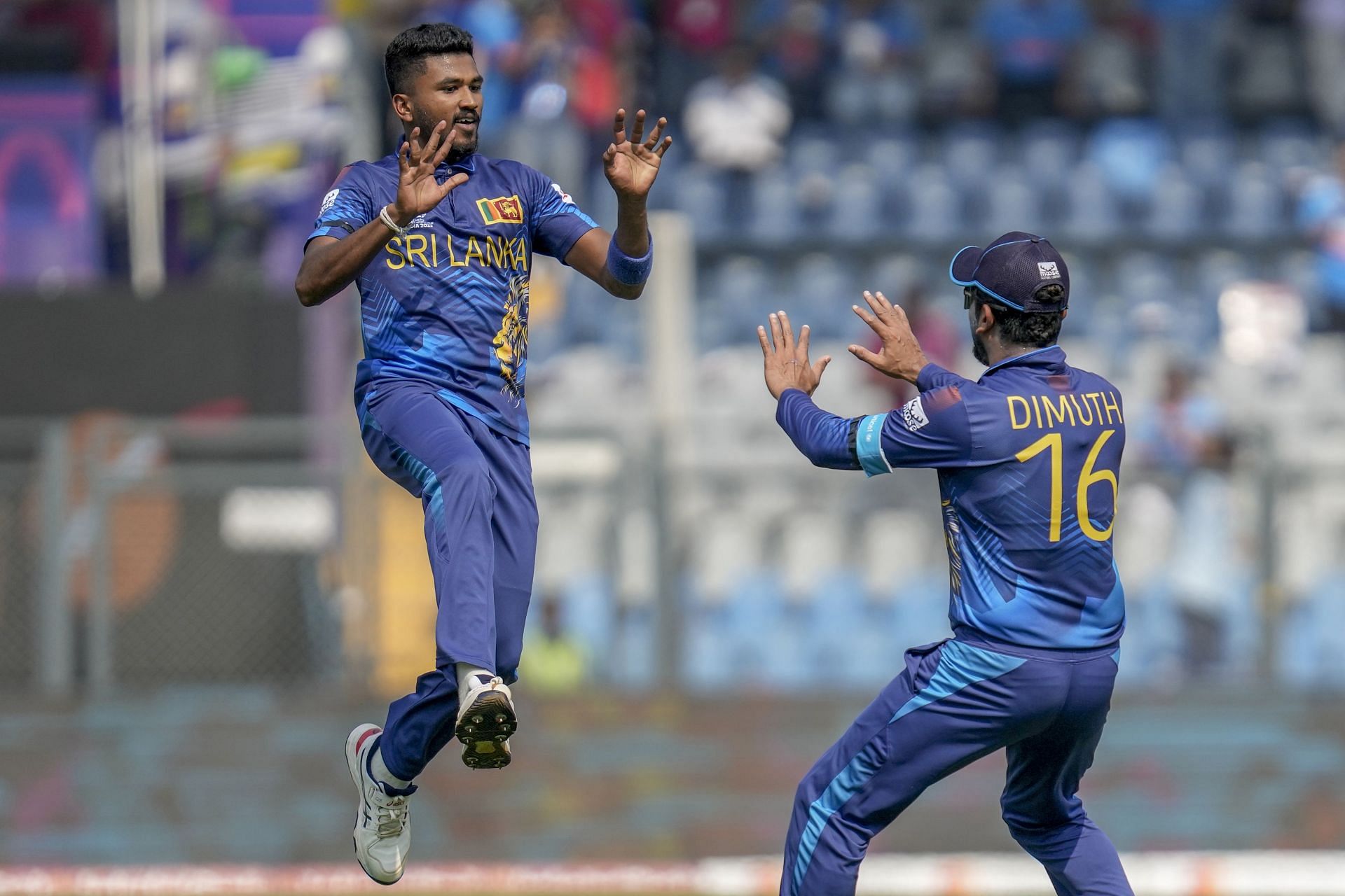 Dilshan Madushanka picked up a five-wicket haul against India. [P/C: AP]