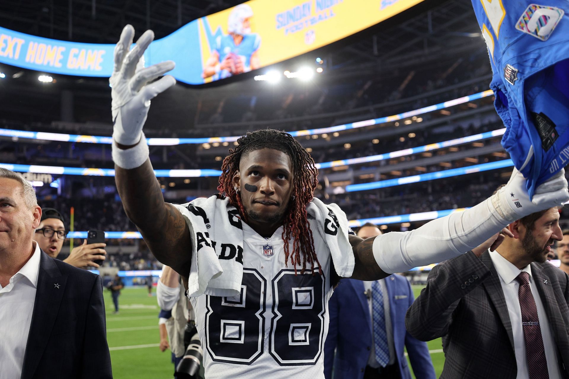 CeeDee Lamb at Dallas Cowboys v Los Angeles Chargers