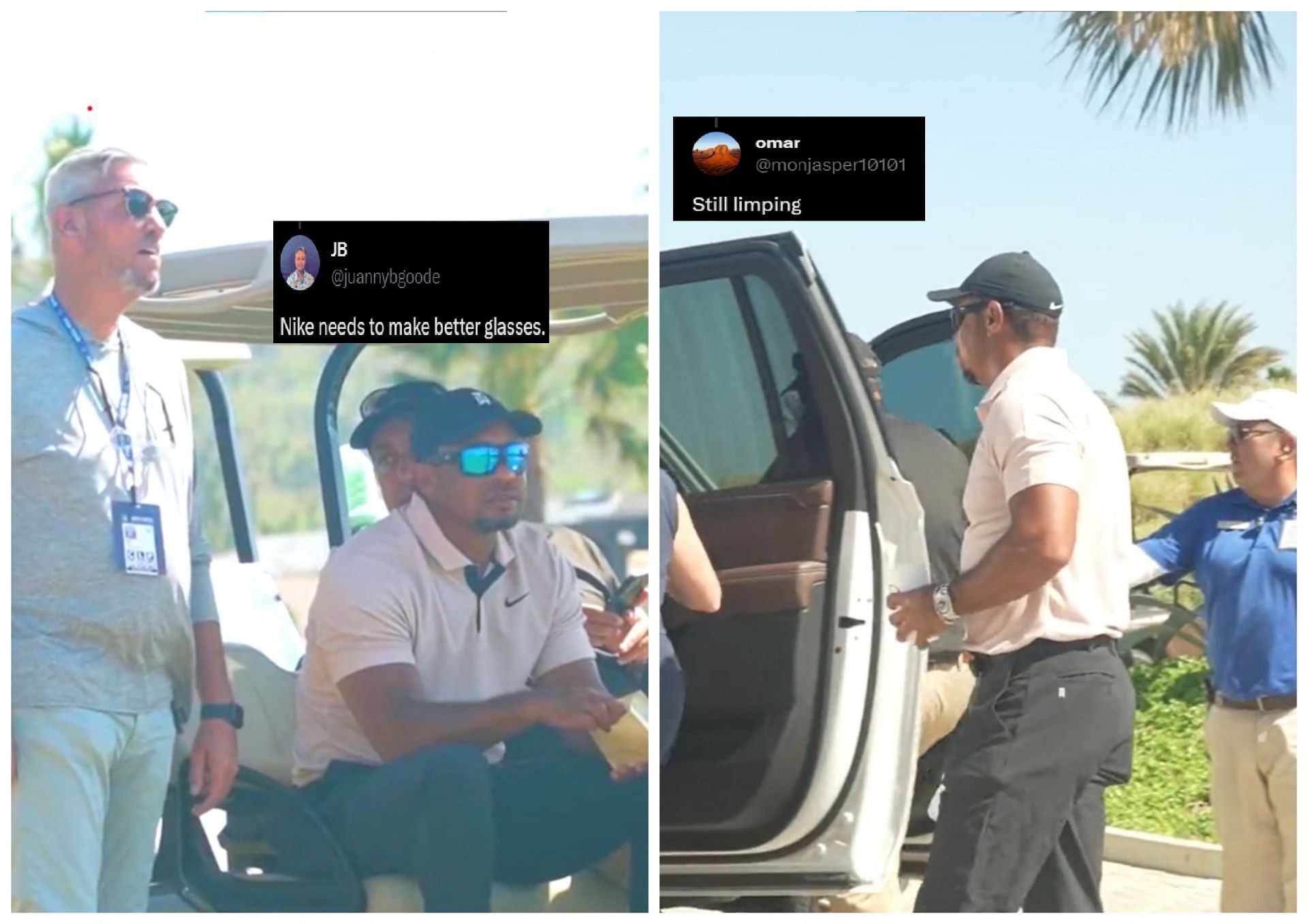 Tiger Woods at the El Cardonal on Tuesday, October 31(Image via Twitter.com/PGATour)