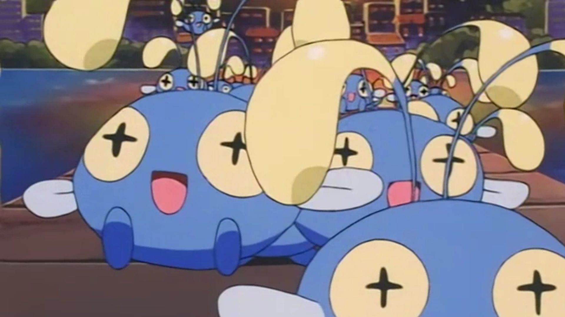 Chinchou in the anime (Image via The Pokemon Company)
