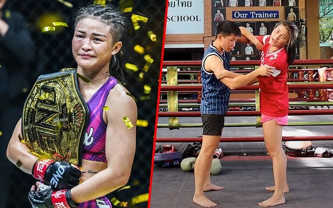 WATCH: Stamp Fairtex showcases the techniques that made her a three-sport world champion