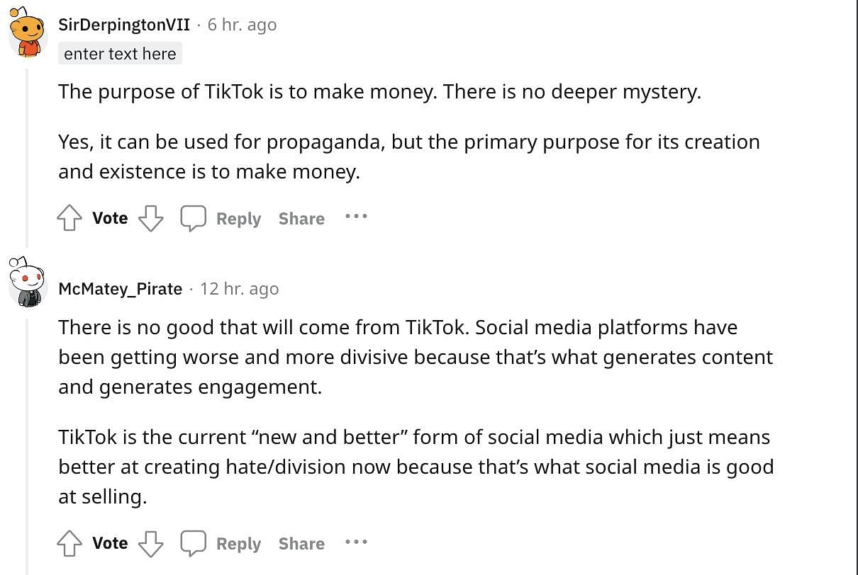 Social media users speak out against the TikTok trend as many claimed that it makes fun of autistic people. (Image via Reddit)