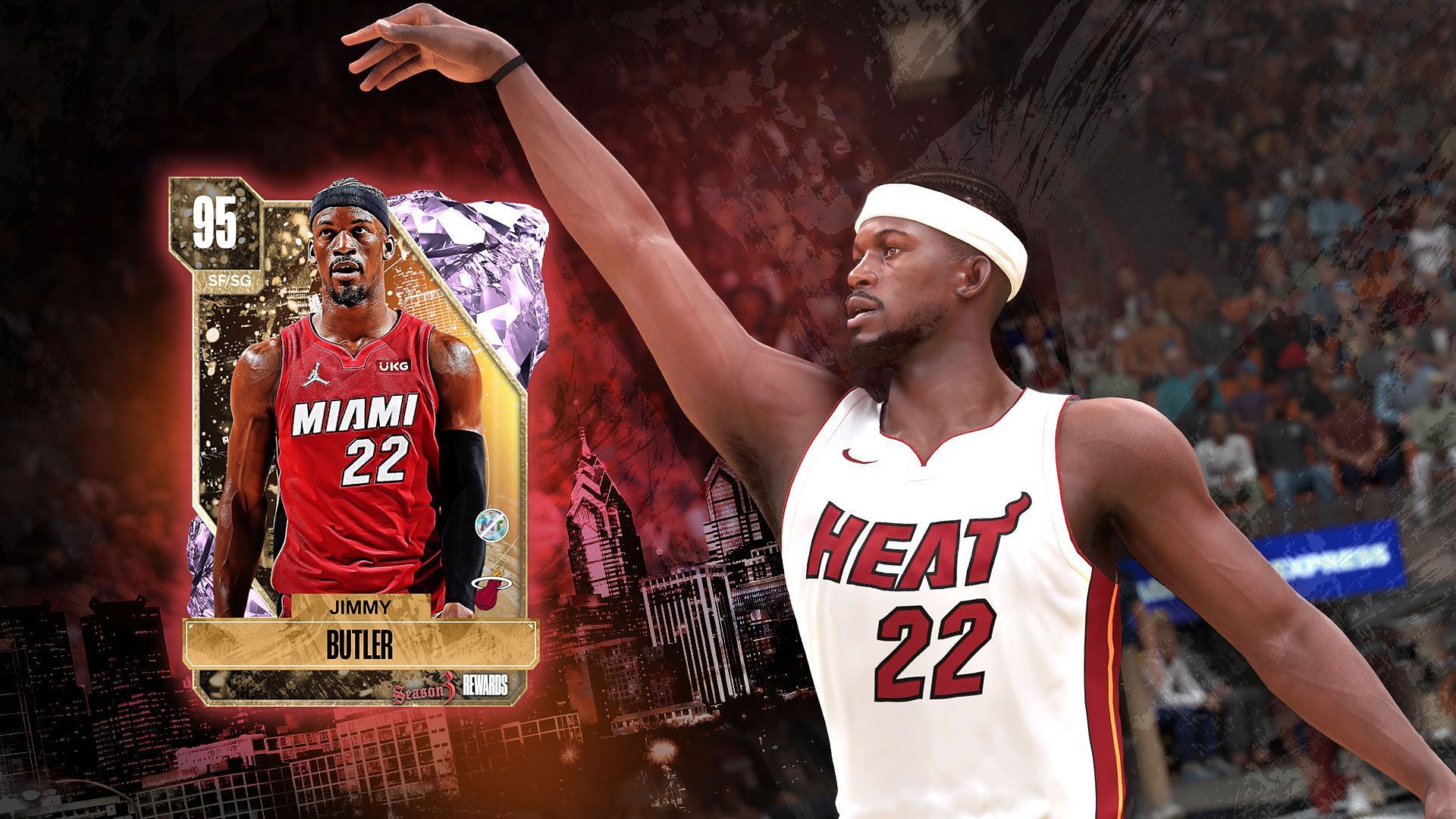 Jimmy Butler is one of the main rewards of NBA 2K24 Season 3 (Image via 2K Games)