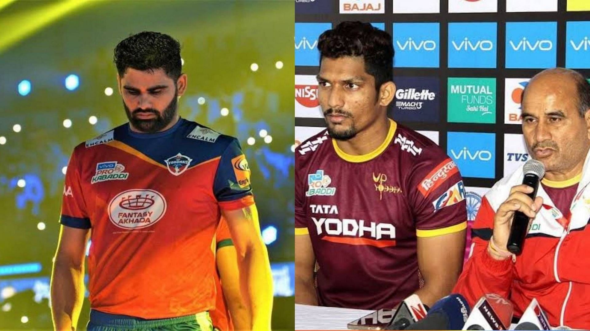 Pardeep Narwal and Rishank Devadiga feature on this all-time 7 