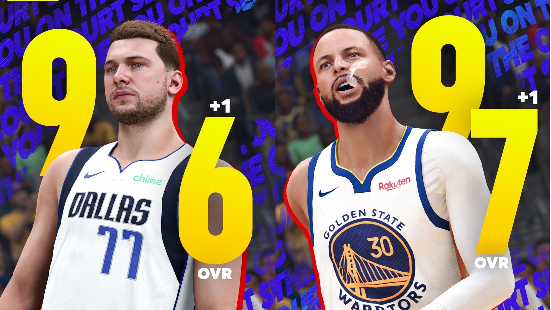 NBA 2K24 has released a fresh set of ratings changes (Images via 2K Games)