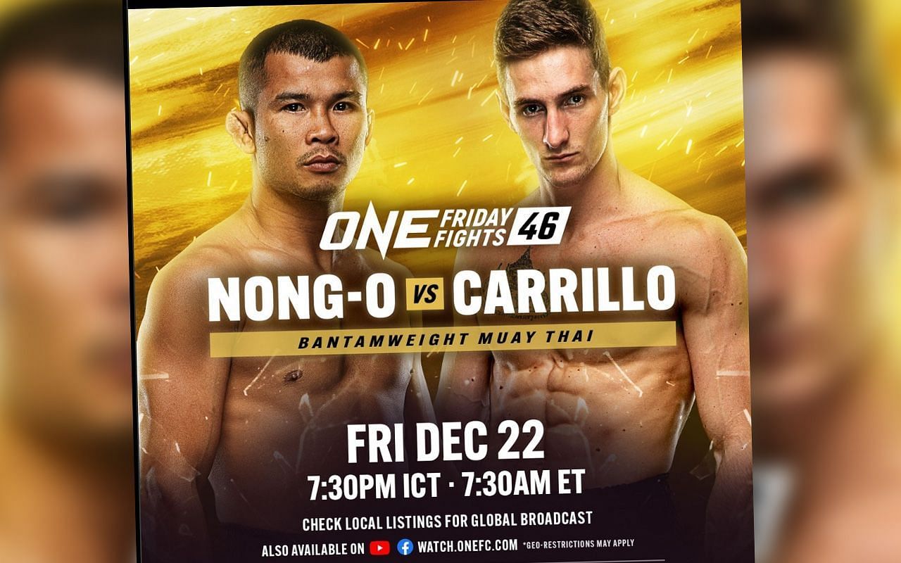 Poster of Nong-O Hama vs. Nico Carillo