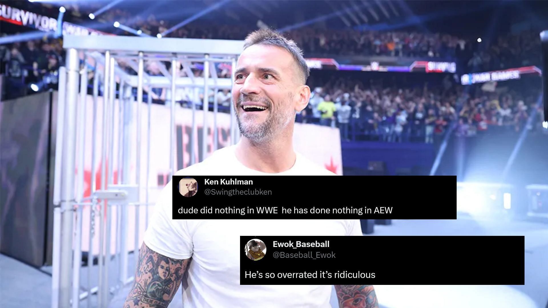 CM Punk is a former World Champion in WWE and AEW 