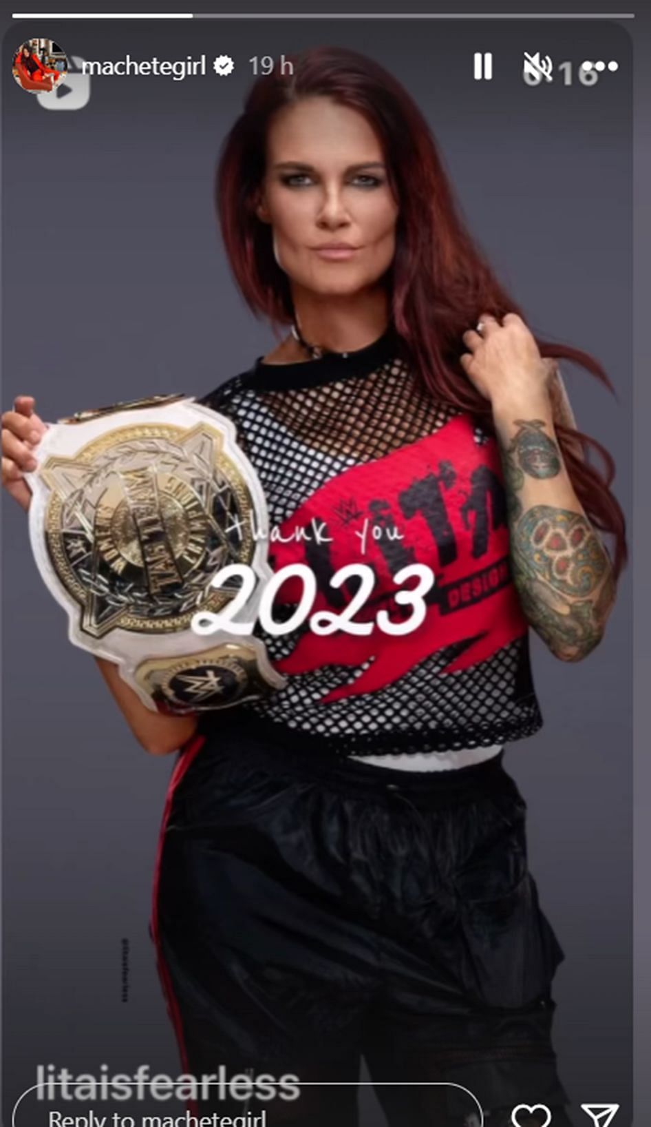 Is Lita dropping a tease here?