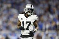 Davante Adams during Las Vegas Raiders v Detroit Lions