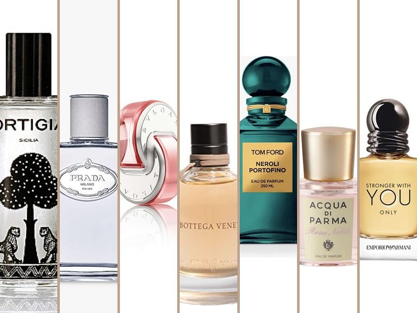 Men's and women's trendy, modern fragrances