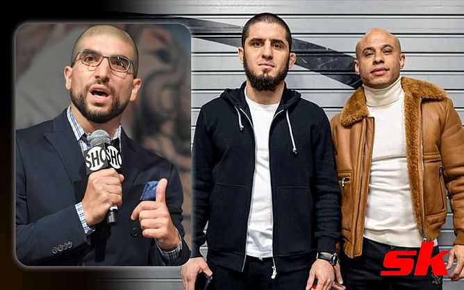 "Fake news b*tch" - Ali Abdelaziz accuses Ariel Helwani of spreading rumors about Islam Makhachev days after Chael Sonnen screaming match
