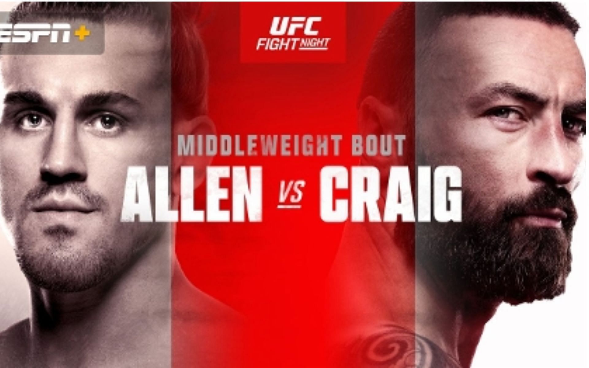 Brendan Allen faces Paul Craig in this weekend