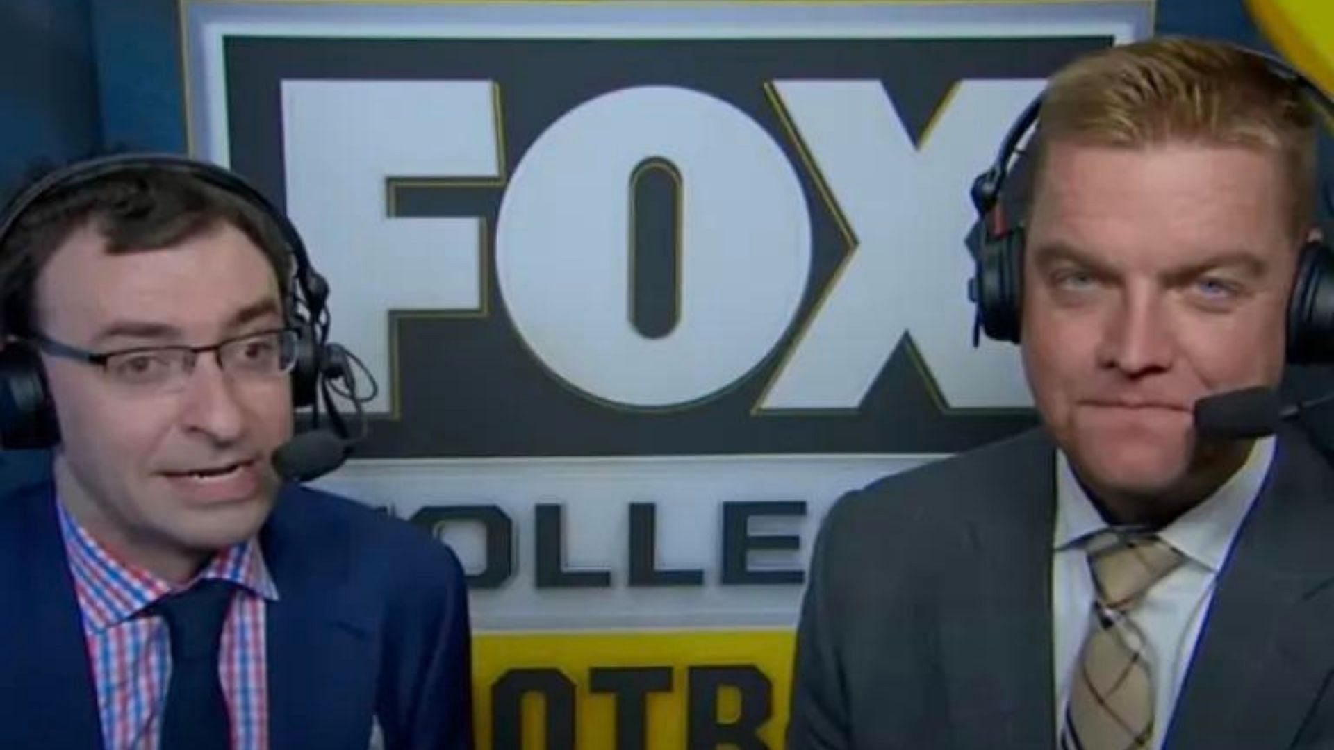 Jason Benetti (L) and Brock Huard will be in the booth for the Oregon vs. Oregon State Week 13 game