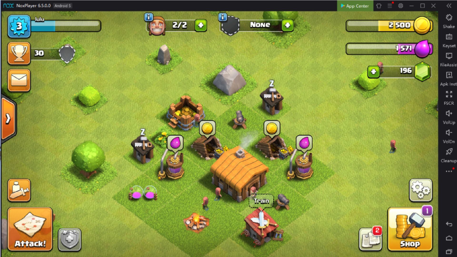 computer clash of clans